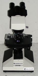 Fisher Scientific Micromaster 12-561B Binocular Microscope