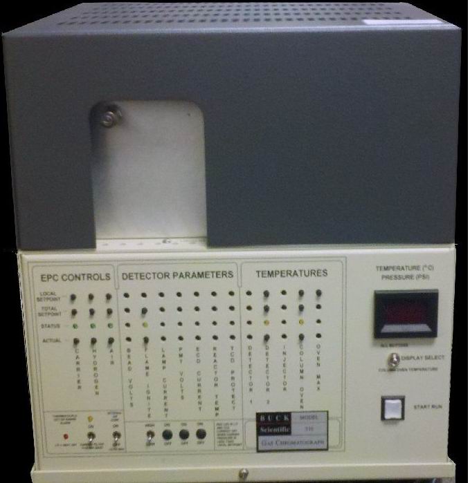 FID - Gas Chromatograph - Buck Scientific 310 (pre-configured)