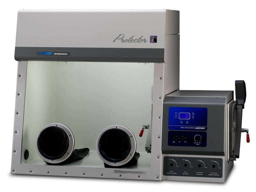 HEPA Filtered Glove Box
