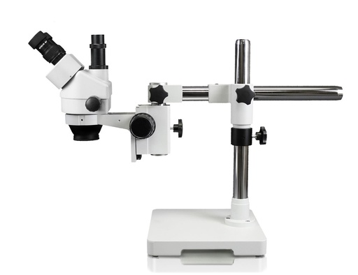 [N1362] Stereo Zoom Microscope on Boom Stand