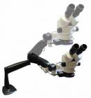 LWS Z4 on flex-arm Stereo, Zoom Microscope on Boom Stand