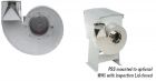 Plastec Ventilation PSS20ST4PAS Stainless Steel B Fan-Motor for Fume Hood