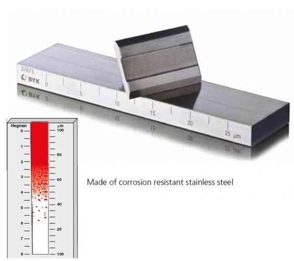 BYK-Gardner Various Grindometer Grind Gauge