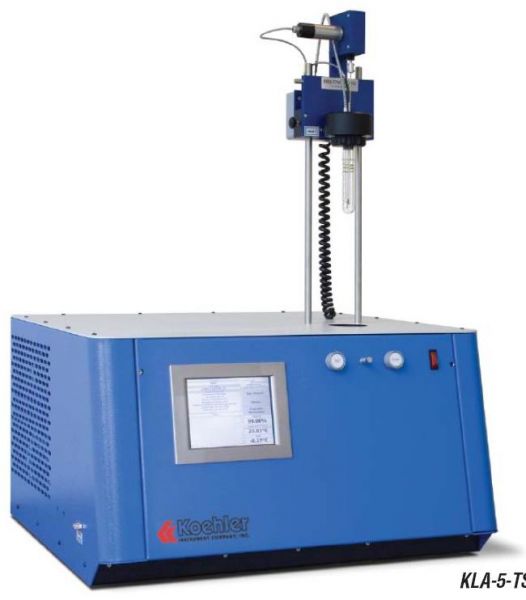 Koehler Instrument KLA-5-CTS Automatic Freezing Point Apparatus For Aviation Fuels