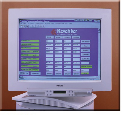 Oxidata Software for RPVOT (RBOT) Oxidation Stability Bath