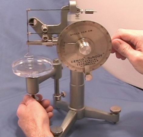 Surface Tension Tensiometer