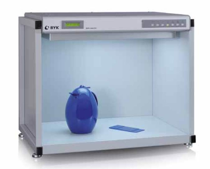 Color Matching Light Cabinet