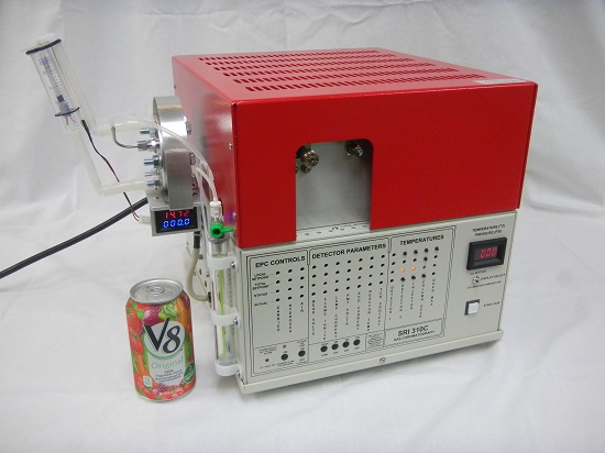 Cannabis Analysis Gas Chromatograph