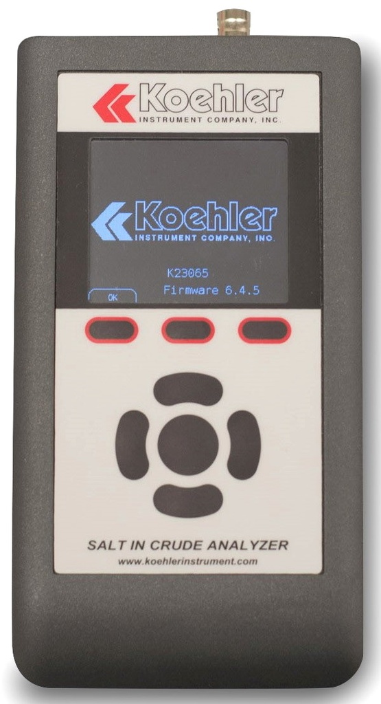 Salt-in-Crude Analyzer for Petroleum