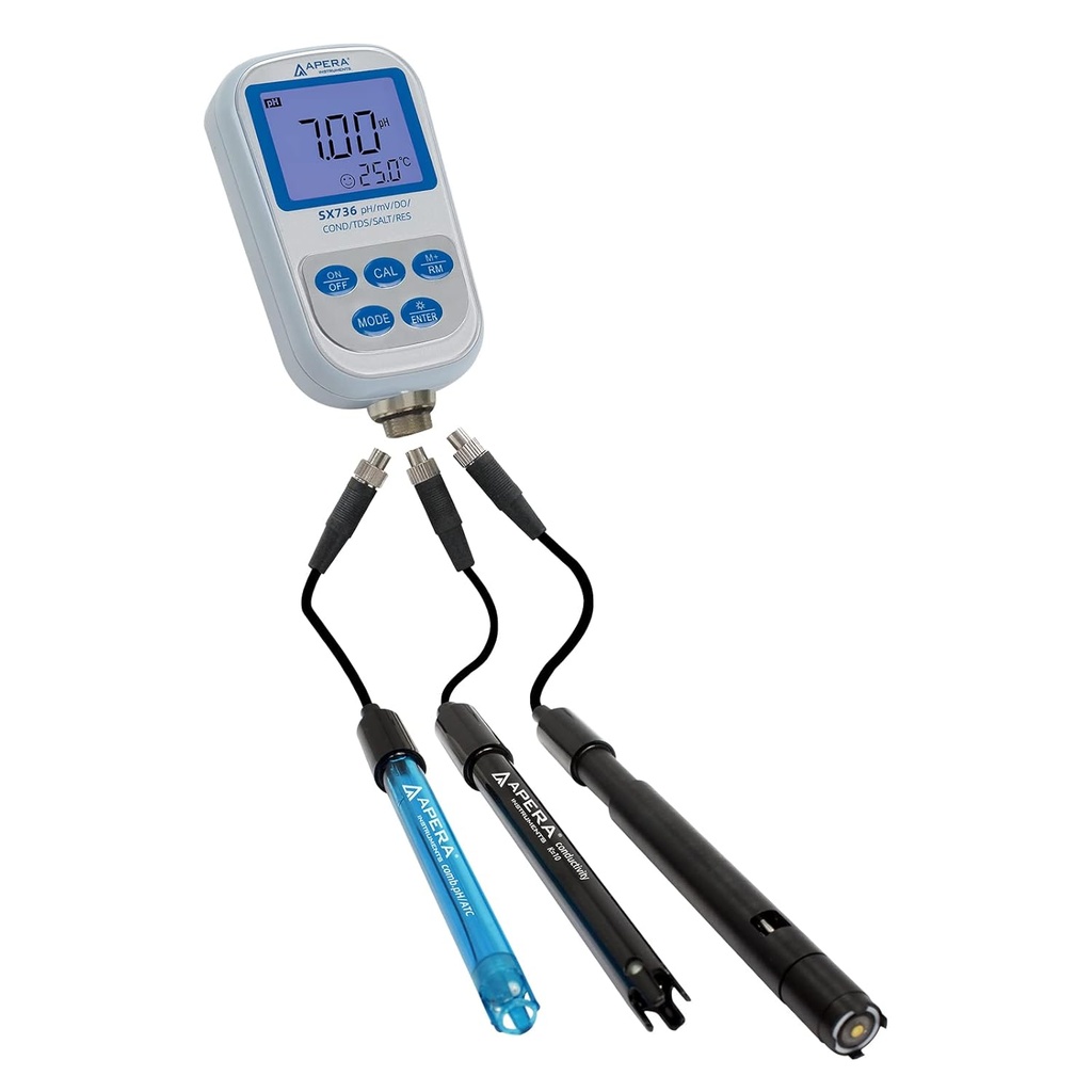 Digital Portable Multiparameter pH Meter 