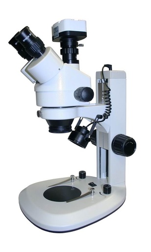 [N1355] Stereo Zoom Trinocular Microscope