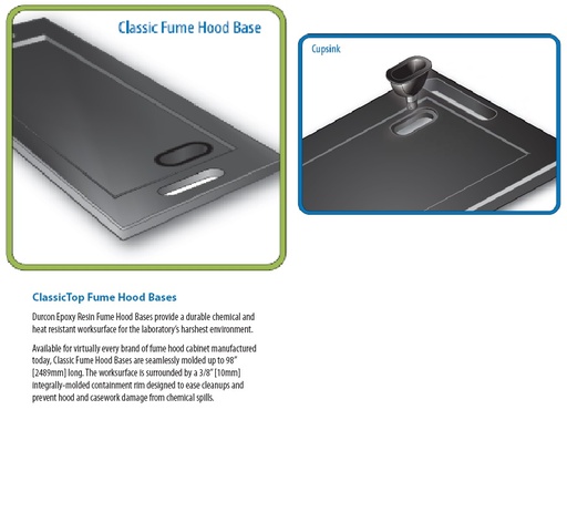 [N1326] Work Surface for Fume Hood
