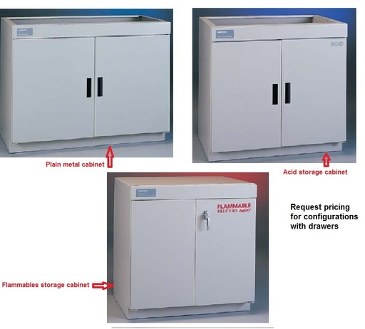 [N1353] Base Cabinet for Fume Hood
