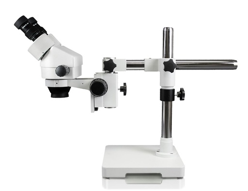 [N1361] Stereo Zoom Microscope on Boom Stand