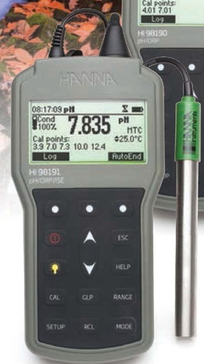 [N1481] Digital Portable pH-ORP Meter